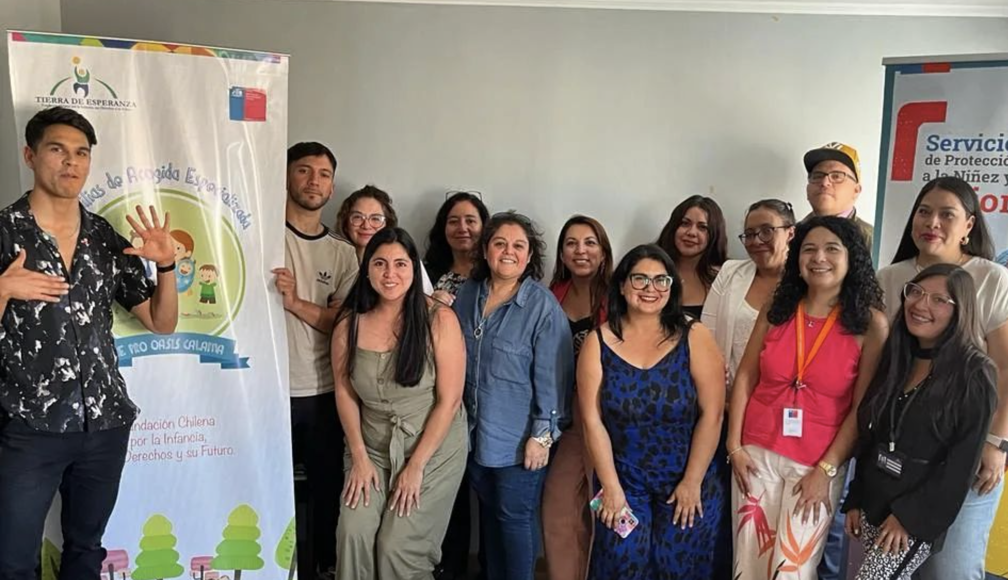 Encuentro entre el Servicio de Protección Especializada y Tierra de Esperanza en Calama fortalece la protección de la infancia