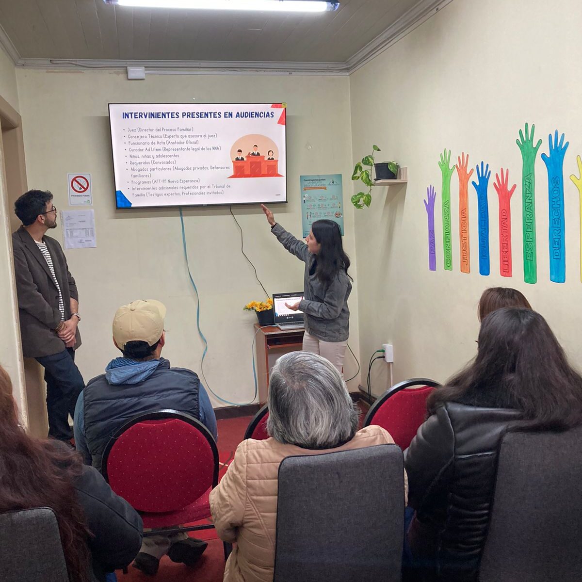 Niños, niñas y adolescentes conocen el sistema judicial en jornada “Justicia Amigable” organizada por el programa AFT-PF Nueva Esperanza de Tierra de Esperanza